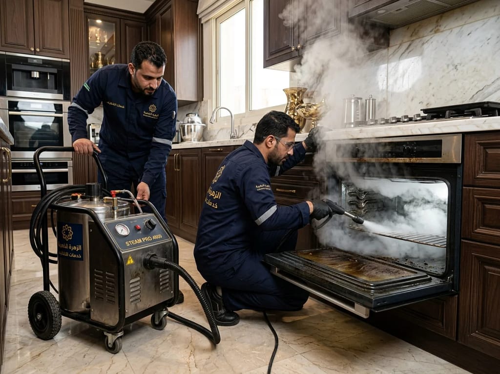 صيانة وتنظيف أفران الغاز بالأحساء