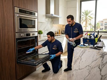 تنظيف فرن فاخر بلت إن في منزل بالجبيل