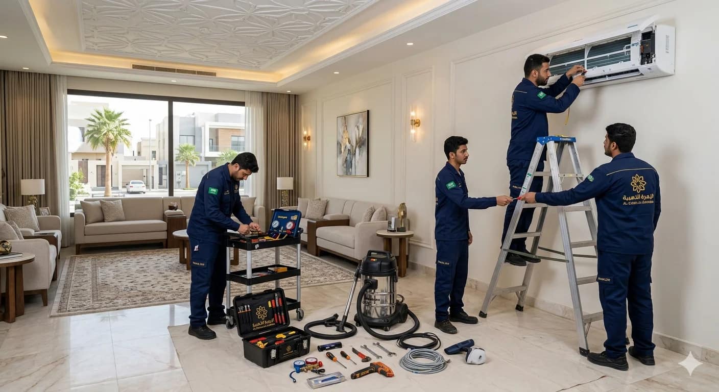 فريق صيانة مكيفات محترف بالدمام